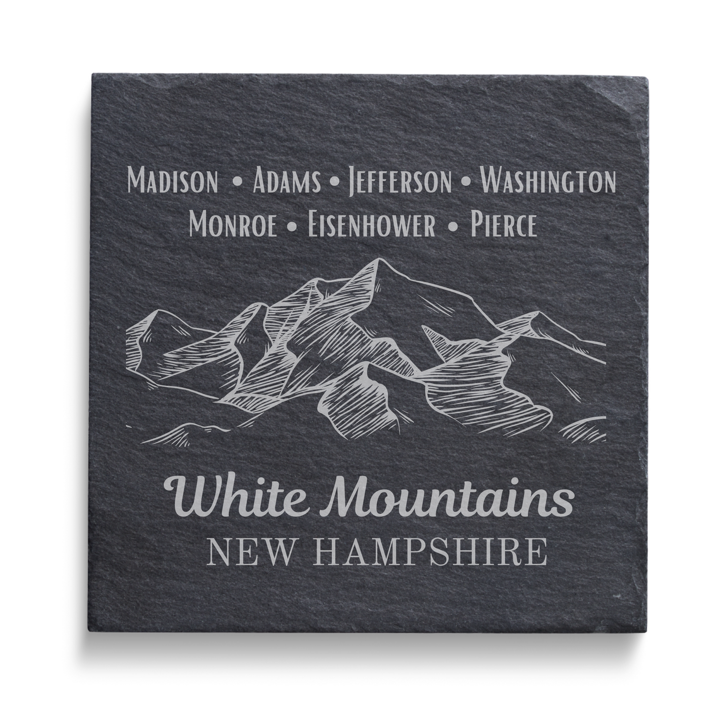 Slate Coaster - New Hampshire Landmarks (Various Designs)