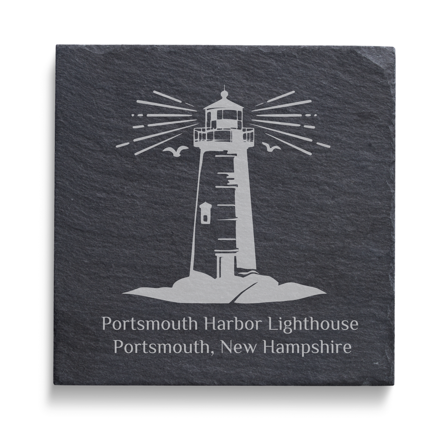 Slate Coaster - New Hampshire Landmarks (Various Designs)