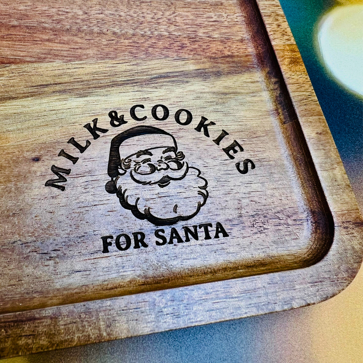 Milk and Cookies for Santa - Tray & Coaster Set