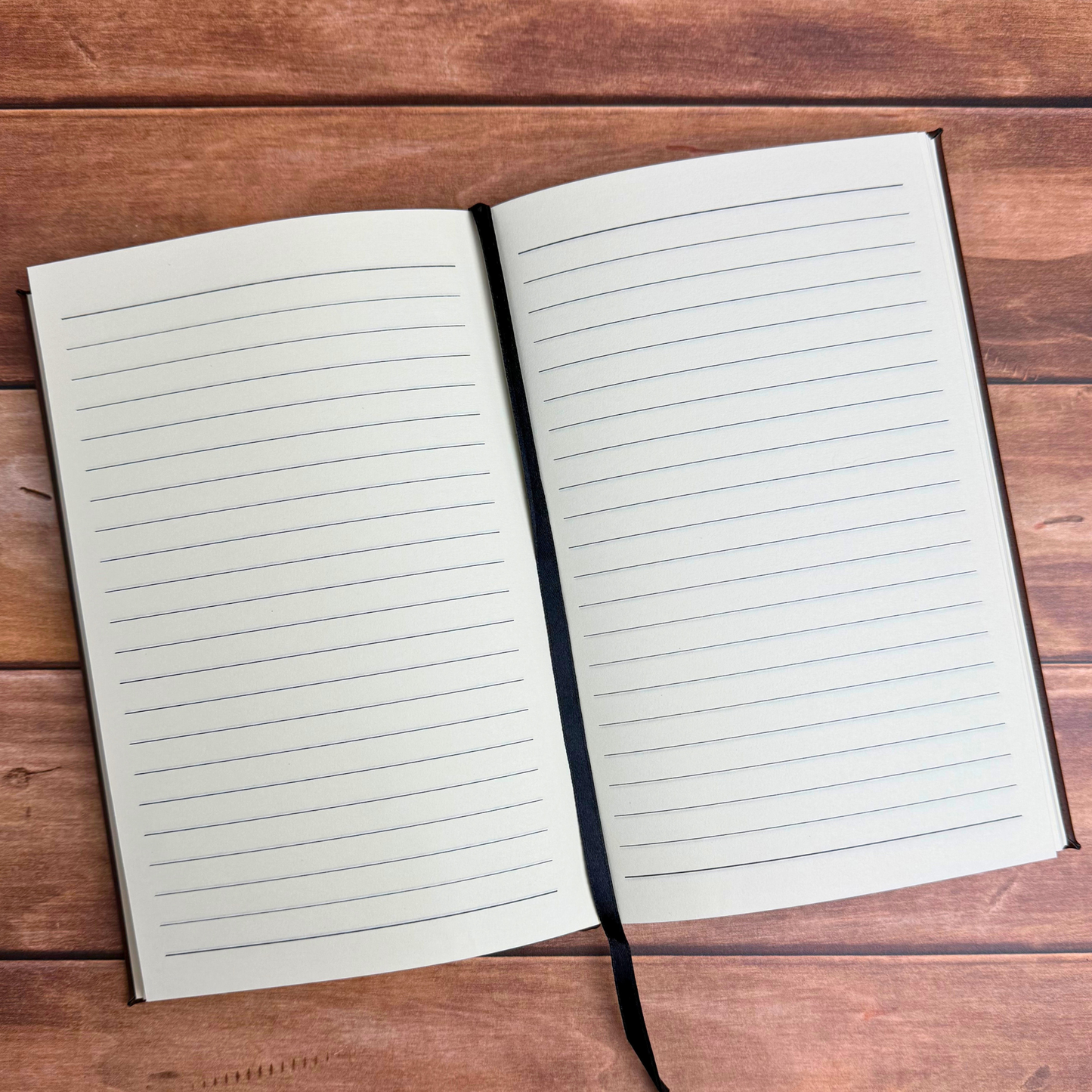 Notebook – Brown with Gold Detail - Your Logo or Design