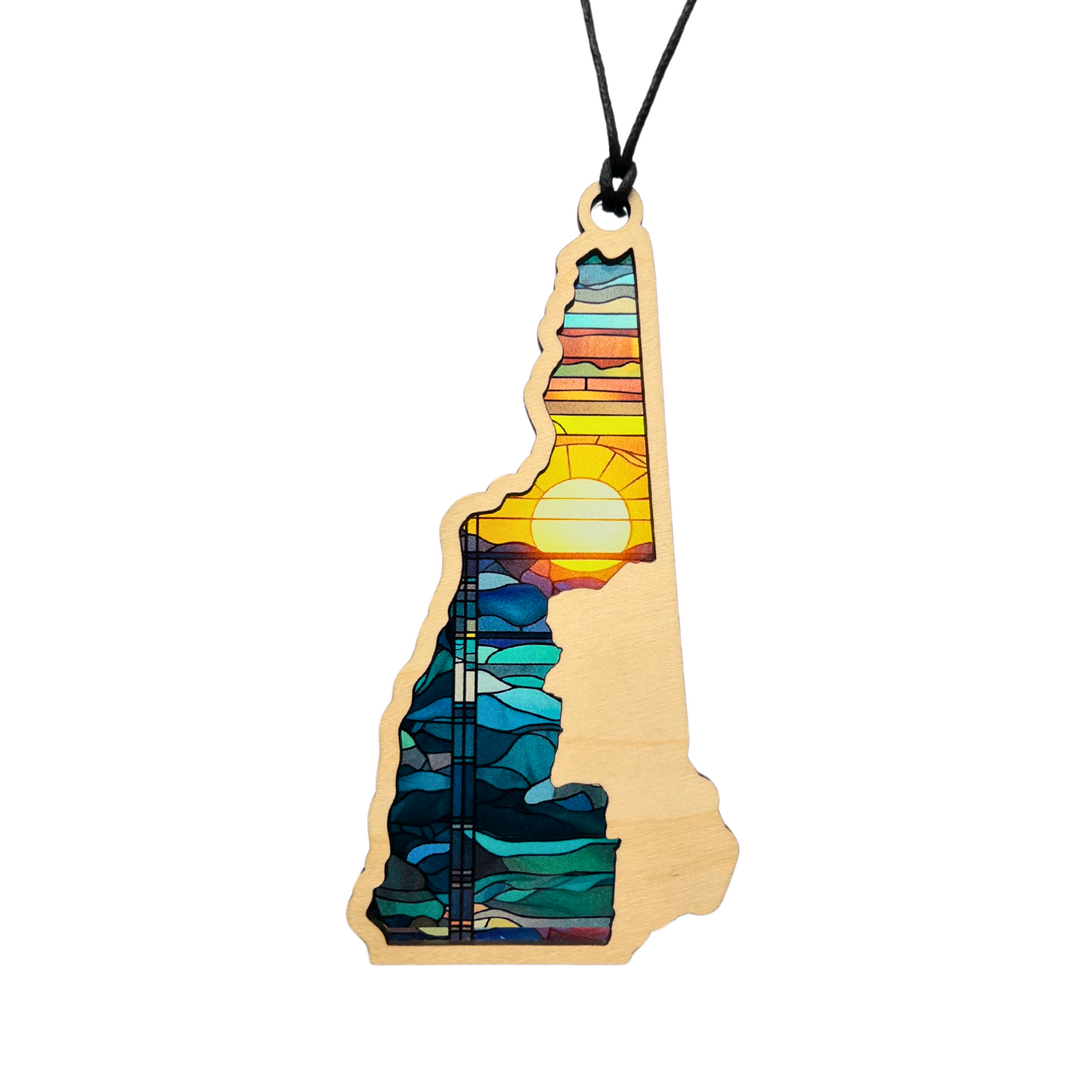 New Hampshire Suncatcher - Old Man of the Mountain