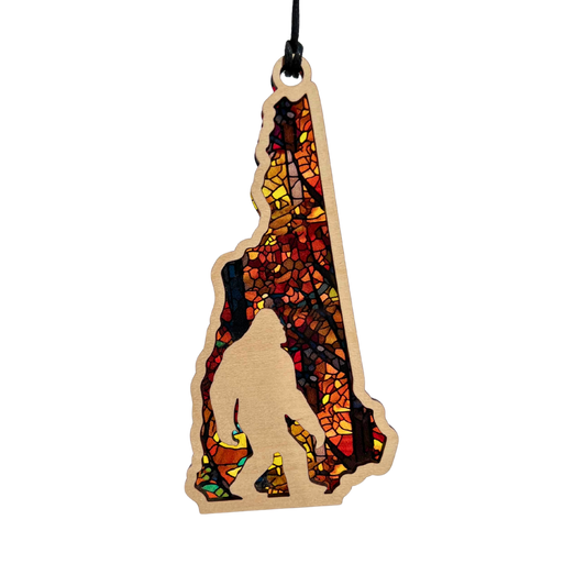 New Hampshire Suncatcher - Big Foot