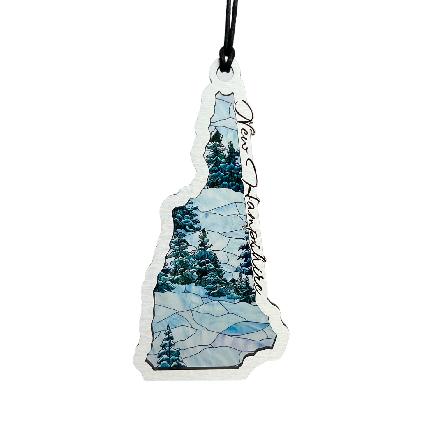 New Hampshire Suncatcher - Winter