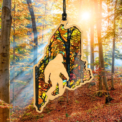 Maine Suncatcher - Big Foot  - 5” Window Decor