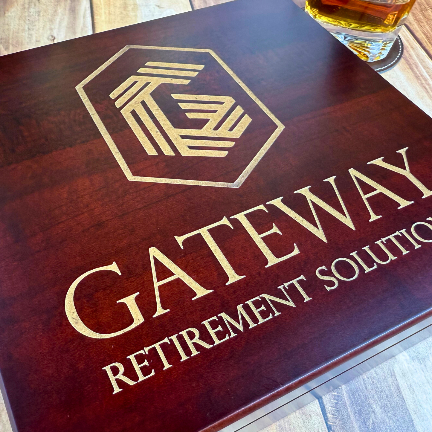 Personalized Humidor or Keepsake Box - Your Logo or Design