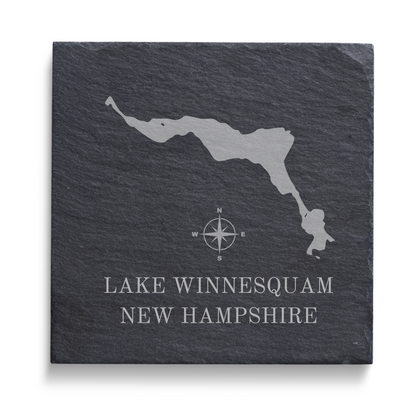 Slate Coaster - Lake Series (Choose Your Lake)