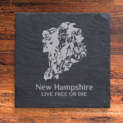 Slate Coaster - New Hampshire Landmarks (Various Designs)