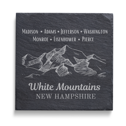 Slate Coaster - New Hampshire Landmarks (Various Designs)