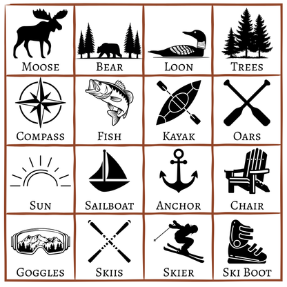 Custom Engraved Leatherette Guest Book – Welcome to Our Retreat Collection