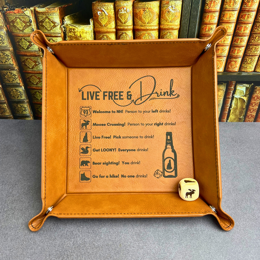 Dice Game - Live Free and Drink