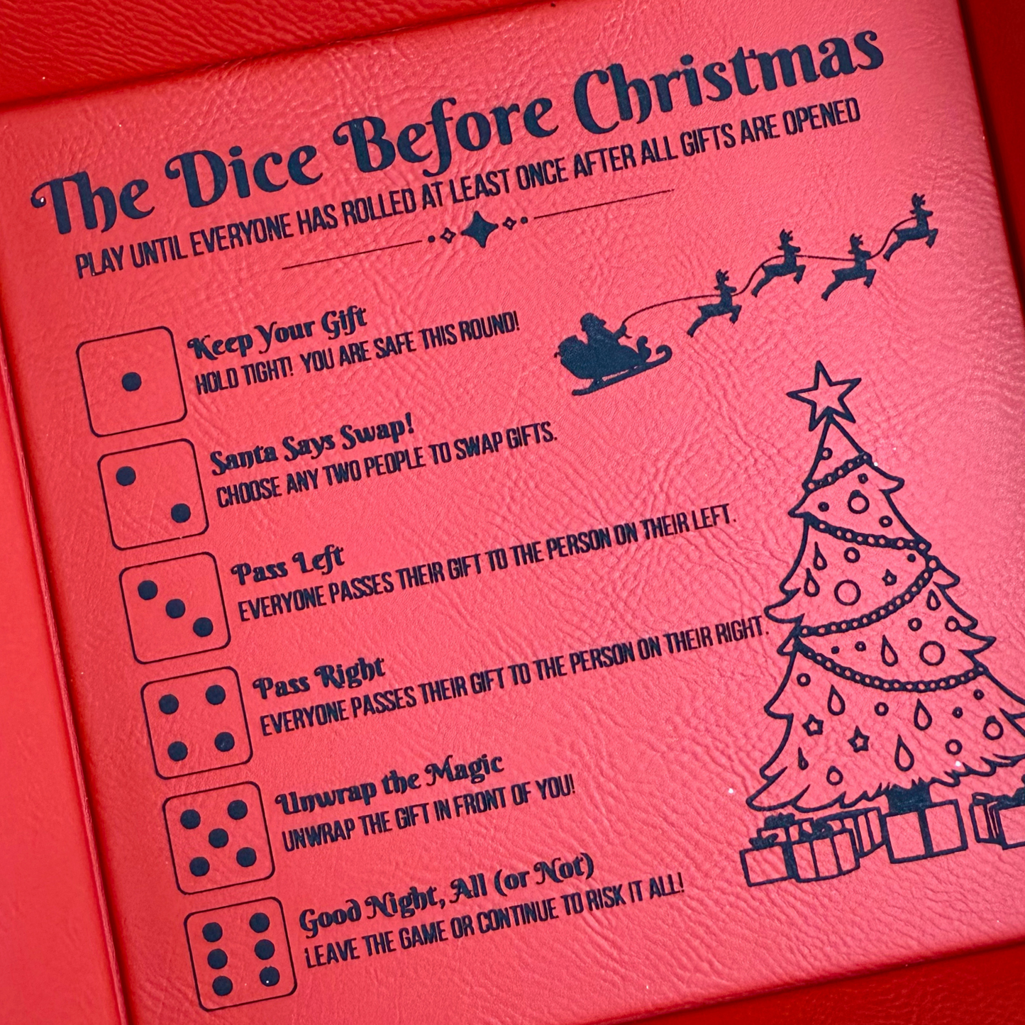 The Dice Before Christmas - Gift Exchange Game